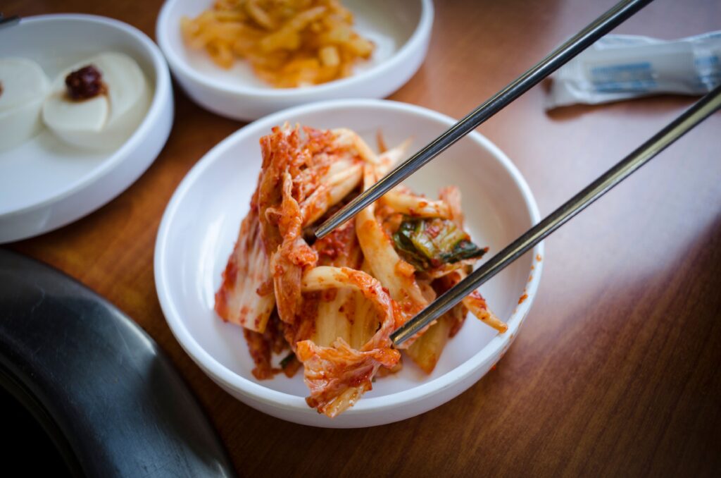 Fermented vegetables for gut health