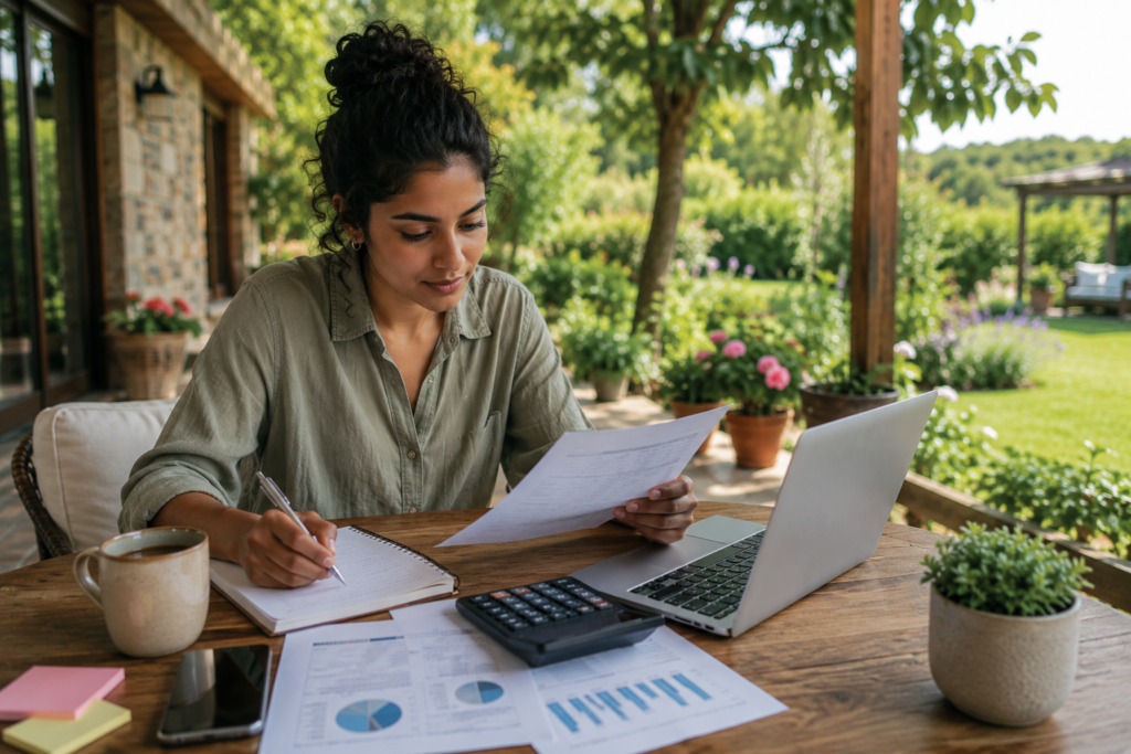 50/30/20 budget rule for managing monthly income and expenses