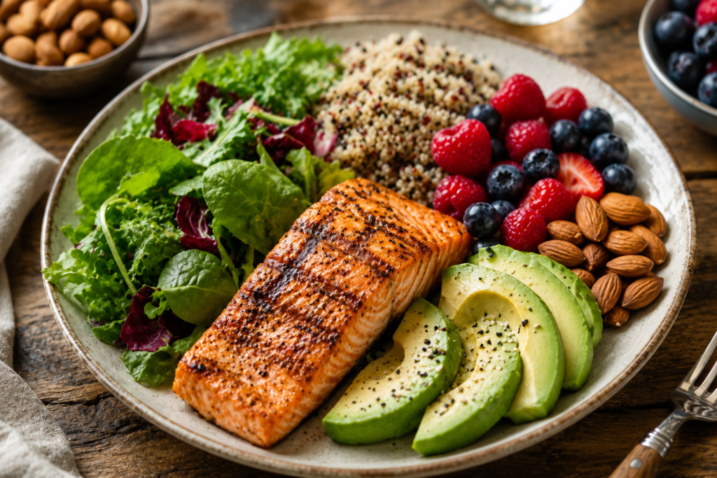 How to Reduce Stress Naturally 10 Science-Backed Ways to Feel Calmer Every Day (3) Healthy foods to reduce stress naturally