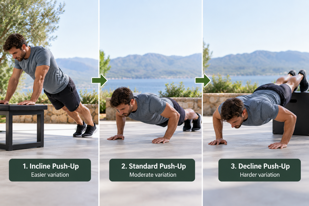 Progressive overload with bodyweight exercises